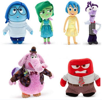 Cute Disney Inside Out Soft Dolls Cartoon Plush Toys for Babies